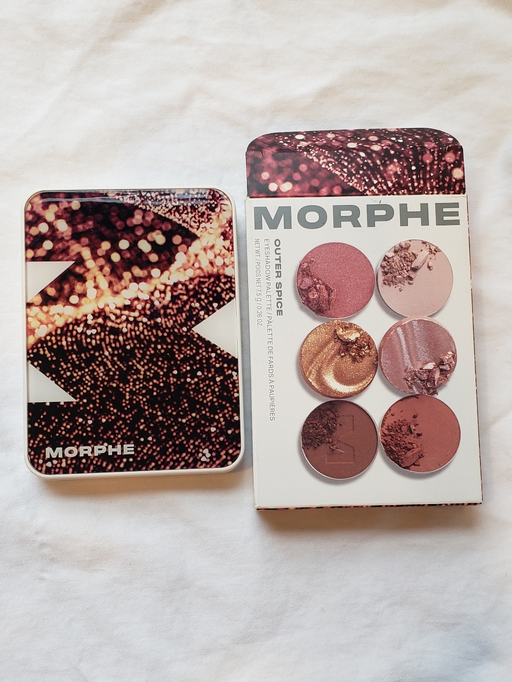Morphe Outer Spice ChromaPlus 6-Pan Eyeshadow Palette